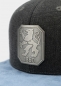 Preview: "1860: Metall" - dunkelgrau (Snapback)